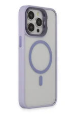 Joko Apple iPhone 15 Pro Max Kılıf Roblox Lens Magsafe Standlı Kapak - Lila - Görsel 2