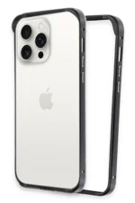 Joko Apple iPhone 15 Pro Max Land Bumper Koruma Kapak - Siyah