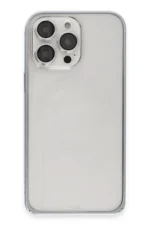 Joko Apple iPhone 15 Pro Max Metal Bumper Mat Kapak - Gri - Görsel 2