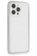 Joko Apple iPhone 15 Pro Max Metal Bumper Mat Kapak - Gri - Görsel 3