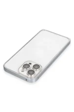 Joko Apple iPhone 15 Pro Max Metal Bumper Mat Kapak - Gri - Görsel 4