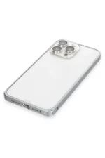 Joko Apple iPhone 15 Pro Max Metal Bumper Mat Kapak - Gri - Görsel 5