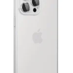 Joko Apple iPhone 15 Pro Max Metal Bumper Mat Kapak - Gümüş
