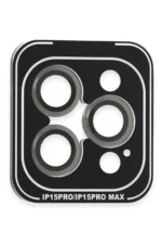 Joko Apple iPhone 15 Pro Max PVD Metal Kamera Lens - Gri
