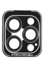 Joko Apple iPhone 15 Pro Max PVD Metal Kamera Lens - Lacivert