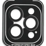 Joko Apple iPhone 15 Pro Max PVD Metal Kamera Lens - Siyah