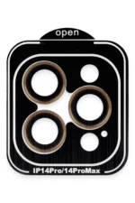 Joko Apple iPhone 15 Pro Max PVD Metal Kamera Lens - Turuncu