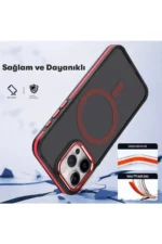 Joko Apple iPhone 15 Pro Max Winner Magsafe Kapak - Derin Mor - Görsel 3