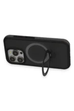 Joko Apple iPhone 15 Pro Max Zorda Airbag Magsafe Standlı Kapak - Titan Gri - Görsel 2