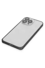 Joko Apple iPhone 15 Pro Metal Bumper Mat Kapak - Siyah - Görsel 5