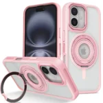 Joko Apple iPhone 16 Banza Magsafe Standlı Kapak - Pembe