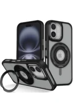 Joko Apple iPhone 16 Banza Magsafe Standlı Kapak - Siyah