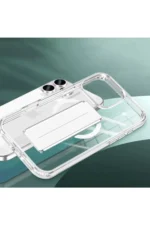 Joko Apple iPhone 16 Kılıf Alfa Magsafe Standlı Kapak - Siyah - Görsel 2