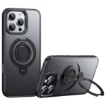 Joko Apple iPhone 16 Pro Avatar 360 Dönen Magsafe Kapak - Siyah