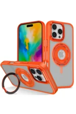 Joko Apple iPhone 16 Pro Banza Magsafe Standlı Kapak - Turuncu