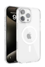 Joko Apple iPhone 16 Pro Gleam PC Sert Magsafe Kılıf - Şeffaf