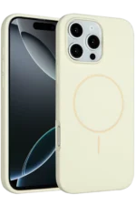 Joko Apple iPhone 16 Pro Kılıf Jully Magsafe Kapak - Bej