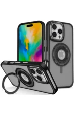 Joko Apple iPhone 16 Pro Max Banza Magsafe Standlı Kapak - Siyah