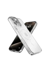 Joko Apple iPhone 16 Pro Max Gleam PC Sert Magsafe Kılıf - Şeffaf - Görsel 2