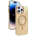 Joko Apple iPhone 16 Pro Max Stella PC Sert Magsafe Kılıf - Gold