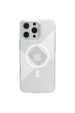 Joko Apple iPhone 16 Pro Max Stella PC Sert Magsafe Kılıf - Şeffaf - Görsel 2