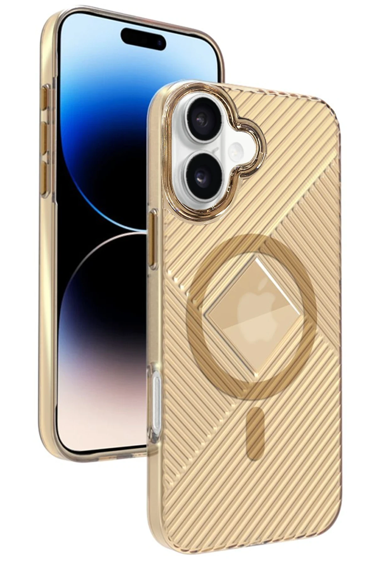 joko-iphone-16-stella-pc-sert-magsafe-kilif-gold-default Joko Apple iPhone 16 Stella PC Sert Magsafe Kılıf - Gold - Görsel 1