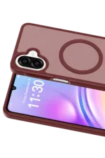 Joko Samsung Galaxy A07 4G Jota Magsafe Kapak - Bordo - Görsel 2
