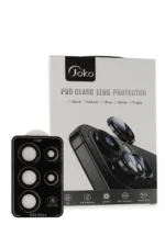 Joko Samsung Galaxy S23 Ultra PVD Metal Kamera Lens - Siyah