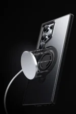 Joko Samsung Galaxy S24 Avatar 360 Dönen Magsafe Kapak - Siyah - Görsel 3