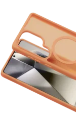 Joko Samsung Galaxy S25 Ultra Jota Magsafe Kapak - Turuncu - Görsel 2