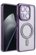 Uray store Xiaomi Mi 15T Pro Joke Simli Magneticsafe Kılıf - Derin Mor