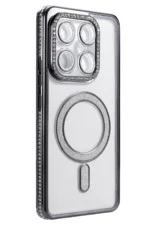 Uray store Xiaomi Mi 15T Pro Joke Simli Magneticsafe Kılıf - Siyah - Görsel 3