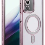 Uray store Xiaomi Redmi 15 4G Joke Simli Magneticsafe Kılıf - Pembe