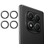 Joko Xiaomi Redmi Note 14 Pro 4G PVD Metal Kamera Lens - Gümüş