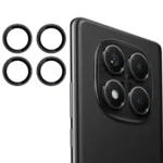 Joko Xiaomi Redmi Note 14 Pro 4G PVD Metal Kamera Lens - Siyah