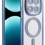 Uray store Xiaomi Redmi Note 15 Pro 5G Joke Simli Magneticsafe Kılıf - Mavi
