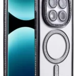 Uray store Xiaomi Redmi Note 15 Pro 5G Joke Simli Magneticsafe Kılıf - Siyah