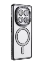 Uray store Xiaomi Redmi Note 15 Pro 5G Joke Simli Magneticsafe Kılıf - Siyah - Görsel 3