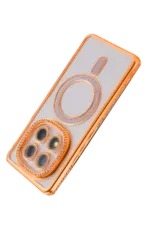 Uray store Xiaomi Redmi Note 15 Pro 5G Joke Simli Magneticsafe Kılıf - Turuncu - Görsel 4