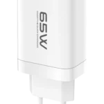 Konfulon C99Q 65W PD Destekli Type-C ve USB Çift Çıkışlı Hızlı Şarj Adaptörü - Beyaz