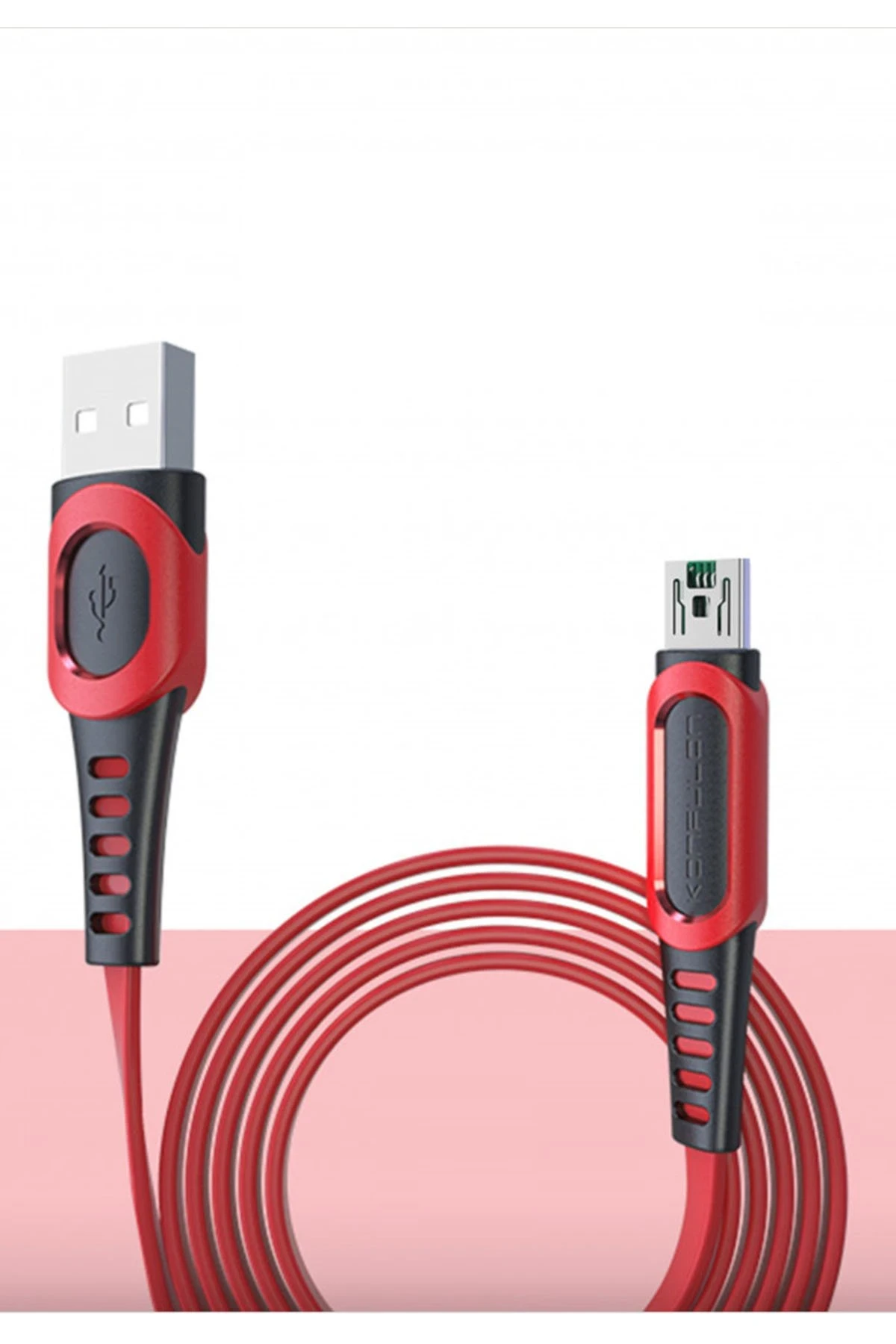 konfulon-dc24-micro-usb-kablo-12m-4a-kirmizi-default Konfulon DC24 Micro USB Kablo 1.2M 4A - Kırmızı - Görsel 1