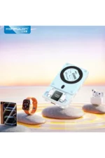 Konfulon M25W 10.000 mAh 20W PD Magsafe Powerbank - Mavi - Görsel 3