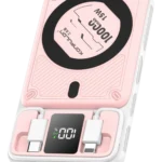 Konfulon M25W 10.000 mAh 20W PD Magsafe Powerbank - Pembe
