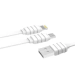 Konfulon S56 2in1 (Lightning-Micro USB) Kablo 1.2M 2.1A