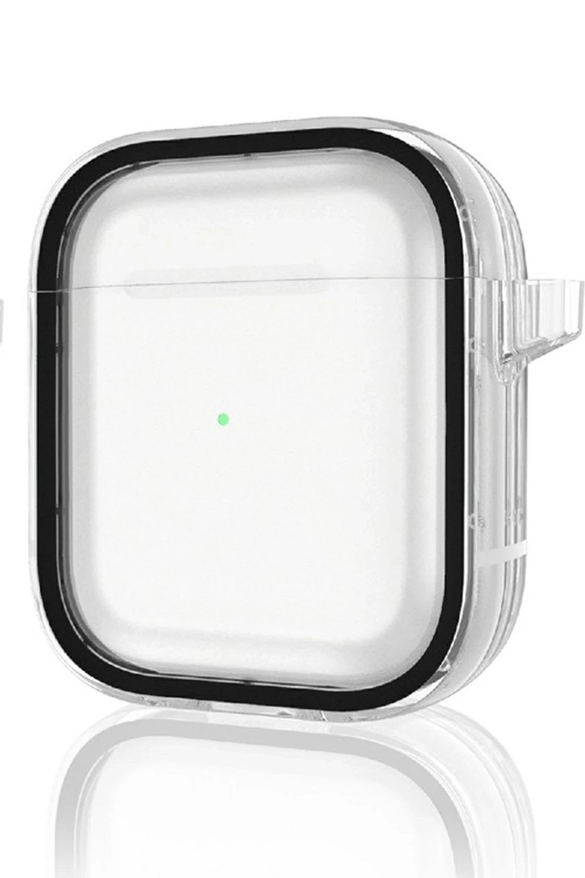 movenchy-airpods-4-4nesil-shiny-seffaf-kilif-siyah-default Movenchy Apple Airpods 4 (4.nesil) Shiny Şeffaf Kılıf - Siyah - Görsel 1
