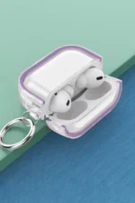 Movenchy Apple Airpods Pro 2 (2.nesil) Shiny Şeffaf Kılıf - Pembe - Görsel 2