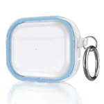 Movenchy Apple Airpods Pro 2 (2.nesil) Shiny Şeffaf Kılıf - Sierra Blue