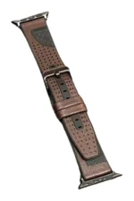 Movenchy Apple Watch 45mm Buff Deri Kordon - Kahverengi