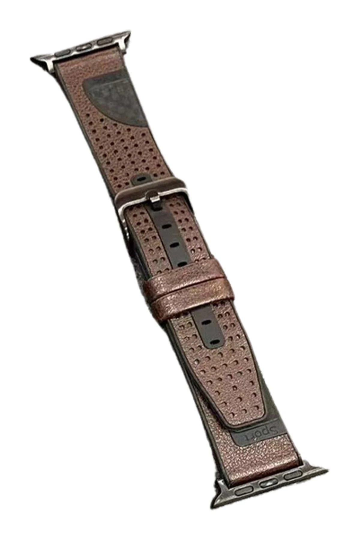 movenchy-watch-45mm-buff-deri-kordon-kahverengi-default Movenchy Apple Watch 45mm Buff Deri Kordon - Kahverengi - Görsel 1