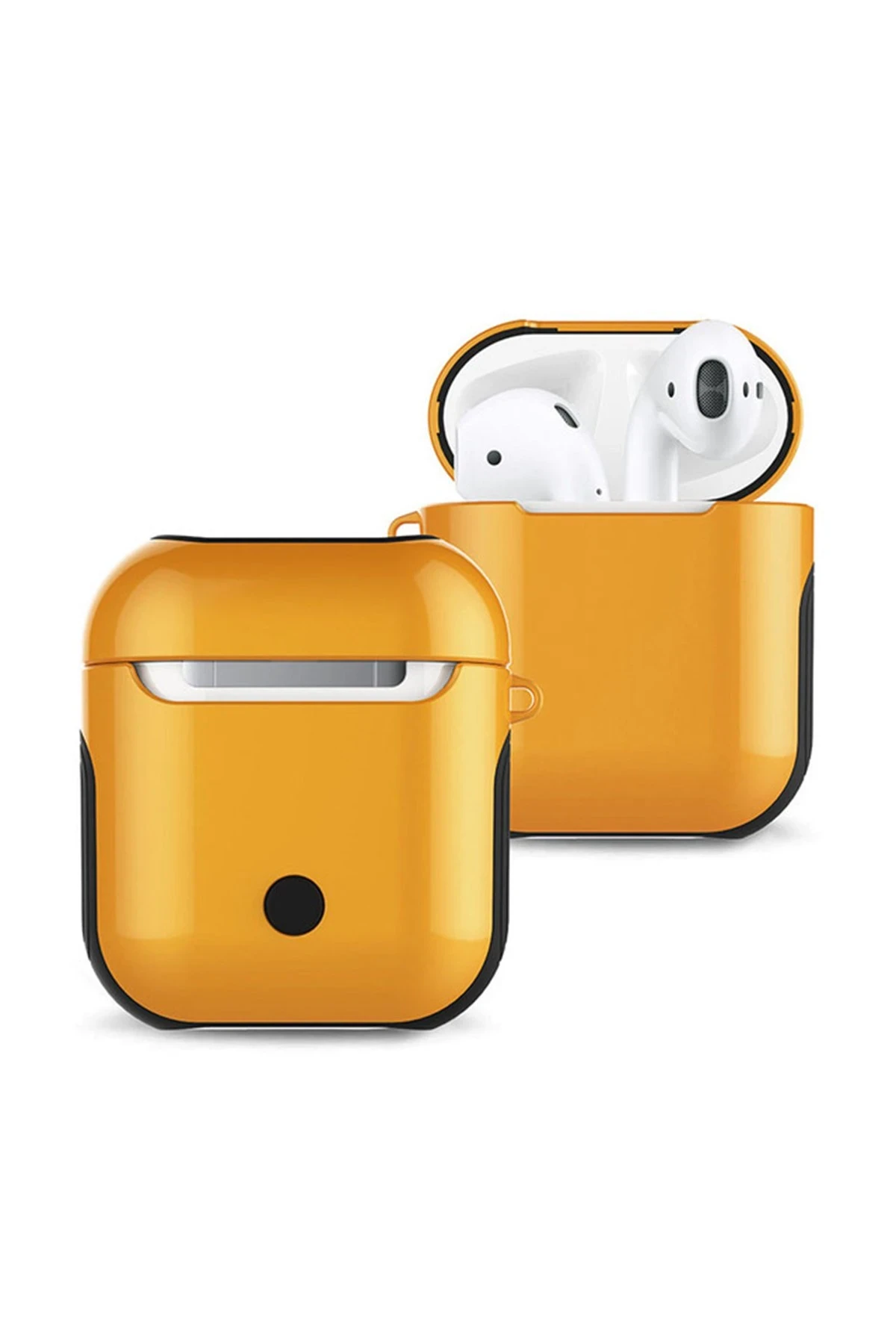 newface-airpods-2-2nesil-3in1-kilif-sari-default Uray store Apple Airpods 2 (2.nesil) 3in1 Kılıf - Sarı - Görsel 1